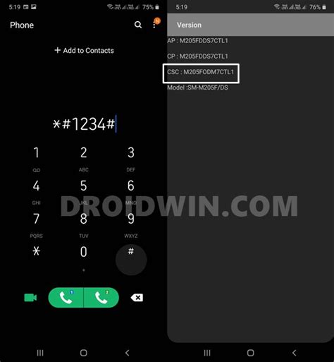 How to change CSC on Samsung device .
